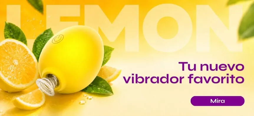 Engily Ross Lemon - estimulador de clítoris de aire ondulado con forma de limón | Sex Shop España Desirel.es 