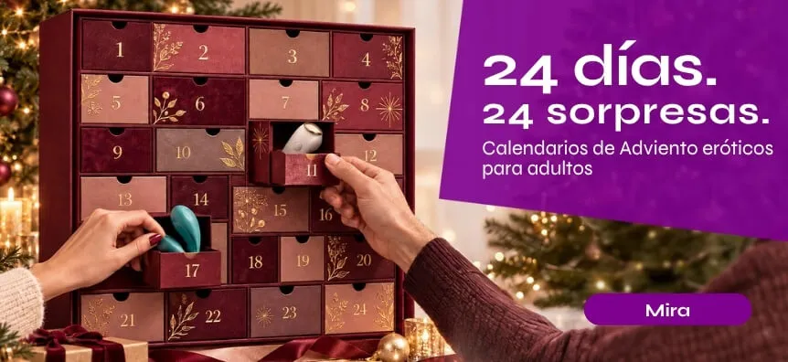 24 días, 24 sorpresas: calendarios de Adviento con juguetes sexuales para adultos | Sex Shop España Desirel.es