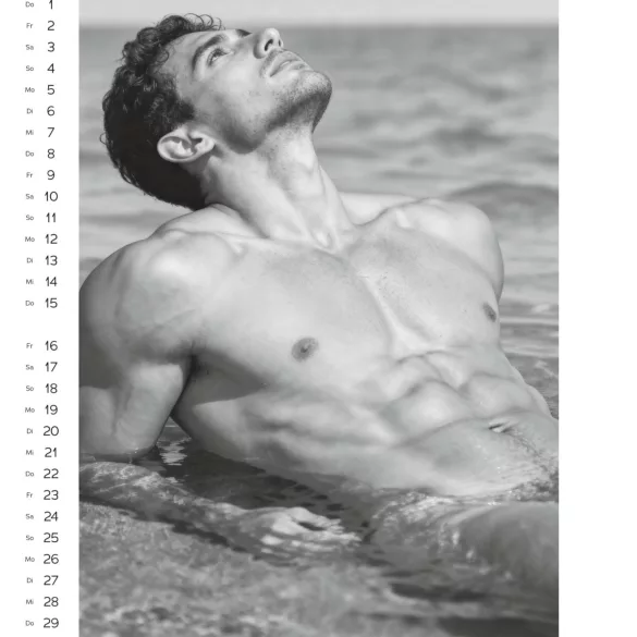 Hombres 2027 - calendario de pared erótico (1 ud)
