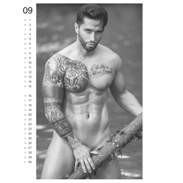 Hombres 2027 - calendario de pared erótico (1 ud)