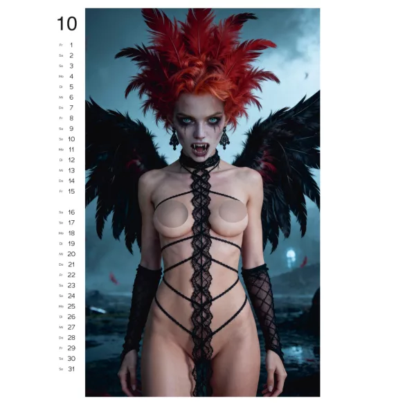 Wild Fantasy 2027 - calendario de pared erótico (1 ud)