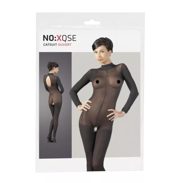NO:XQSE - Body de red sexy - transparente