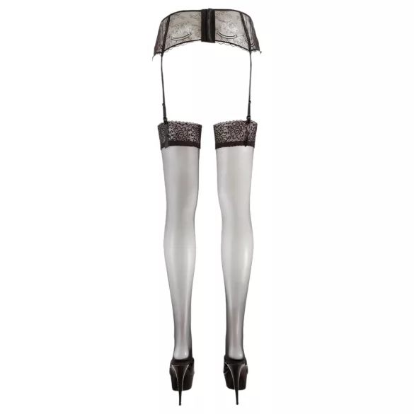 Cottelli - Medias de encaje - negro - 3/L