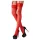 Cottelli - Medias de encaje - Rojo - 4/L