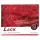 Sábana de laca - sábana impermeable - vinilo rojo - 200x230 cm