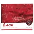 Sábana de laca - sábana impermeable - vinilo rojo - 200x230 cm