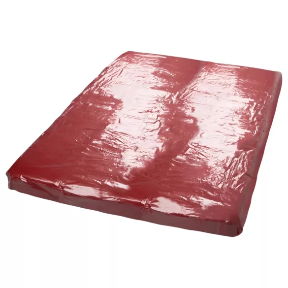 Sábana de laca - sábana impermeable - vinilo rojo - 200x230 cm