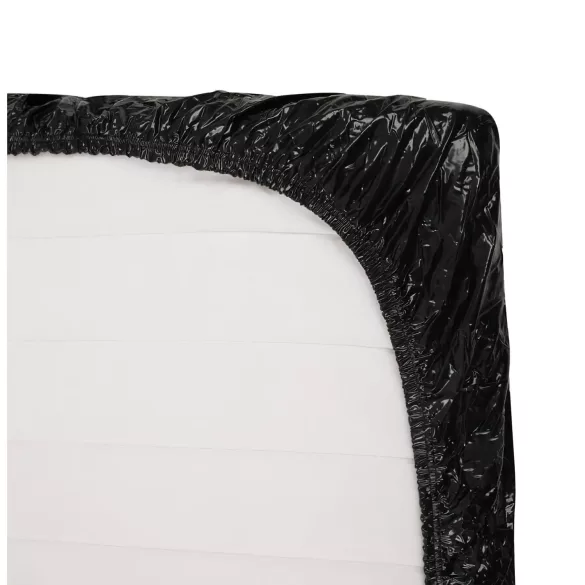 Sábana de laca - sábana impermeable ajustable - 220x220 cm - negro