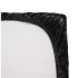 Sábana ajustable de laca - 220x220cm (negro)