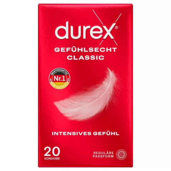 Durex - preservativos extrafinos (20 uds.)