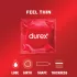 Durex - preservativo ultrafino - sensación natural - 3 unidades
