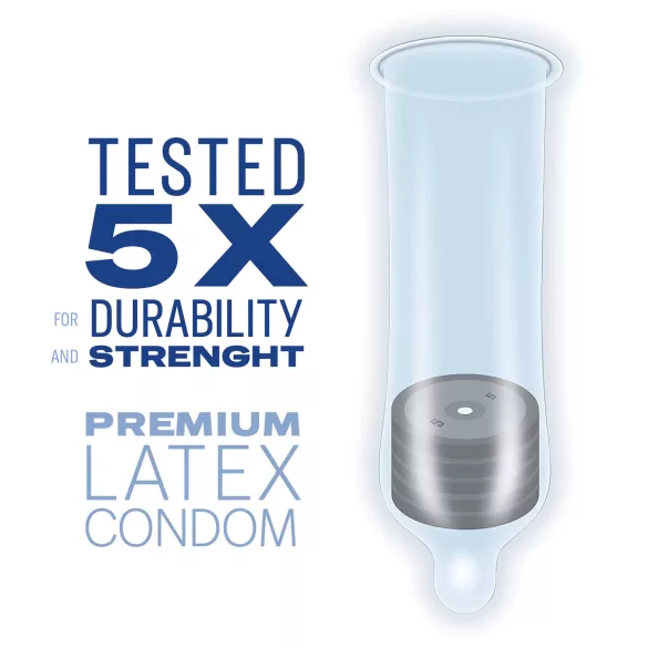 Durex - preservativo ultrafino - sensación natural - 3 unidades