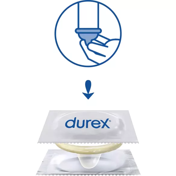 Durex - preservativo ultrafino - sensación natural - 3 unidades