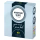 Mister Size - preservativo fino - 49 mm - caja de 3 unidades