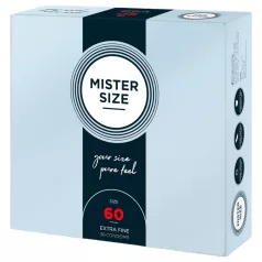Mister Size - preservativo fino - 60mm - 36 unidades