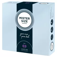 Mister Size - preservativo fino - 69 mm - paquete de 36