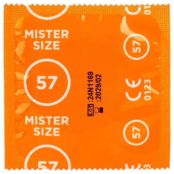 Mister Size - Preservativo kit de prueba con medidor pene - 3 unidades