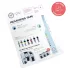 Mister Size - Preservativo kit de prueba con medidor pene - 3 unidades