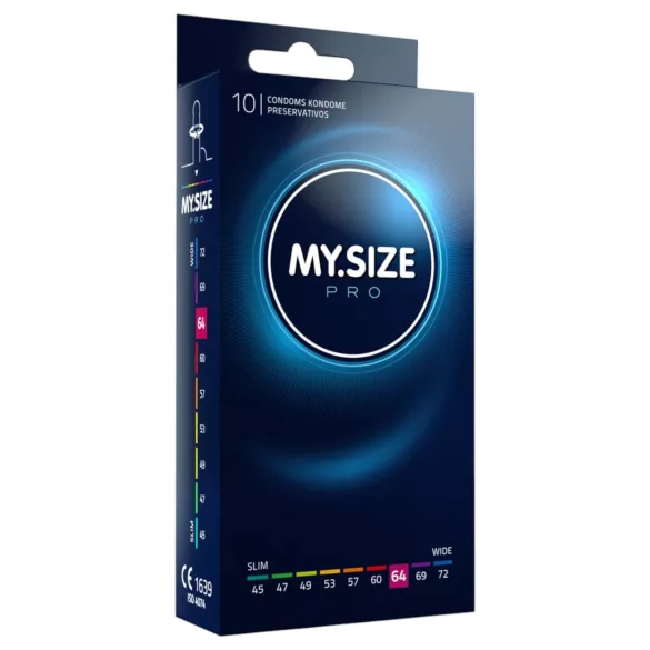My.Size Pro - preservativo a medida 64 mm (10 uds)