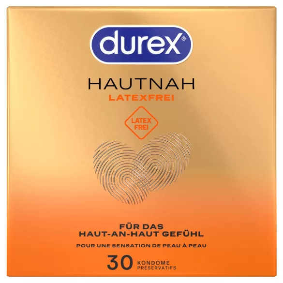 Durex Hautnah - preservativos sin látex (30 uds.)