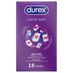 Durex Love Mix - preservativos surtidos - pack 18 unidades