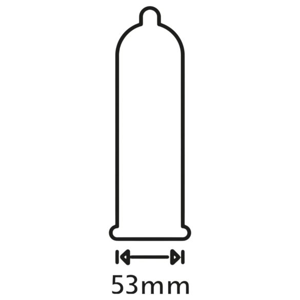 Secura Extra Fun - preservativo texturizado - 53mm - 12 unidades