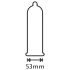 Secura Extra Diversión - condón texturizado 53mm (12uds)