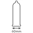 Secura Berenjena - preservativo extragrande - 60 mm (48 uds)