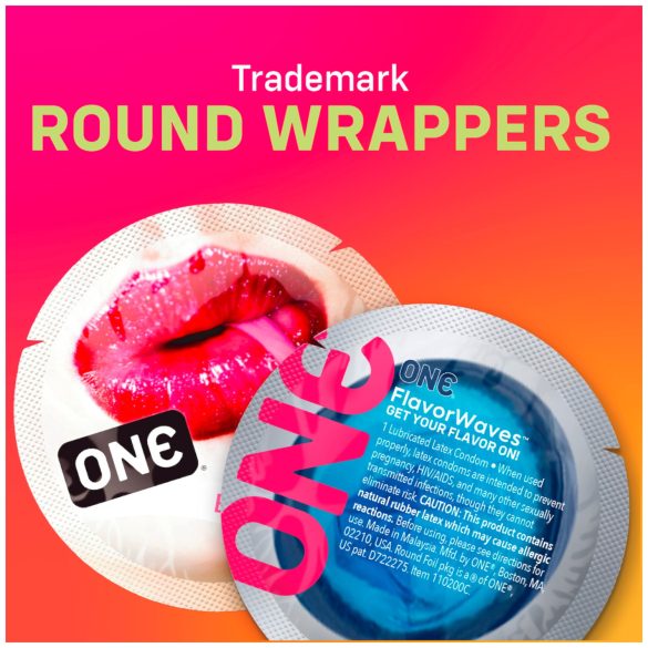 ONE Flavor Waves - preservativos con sabor - surtido - 12 unidades