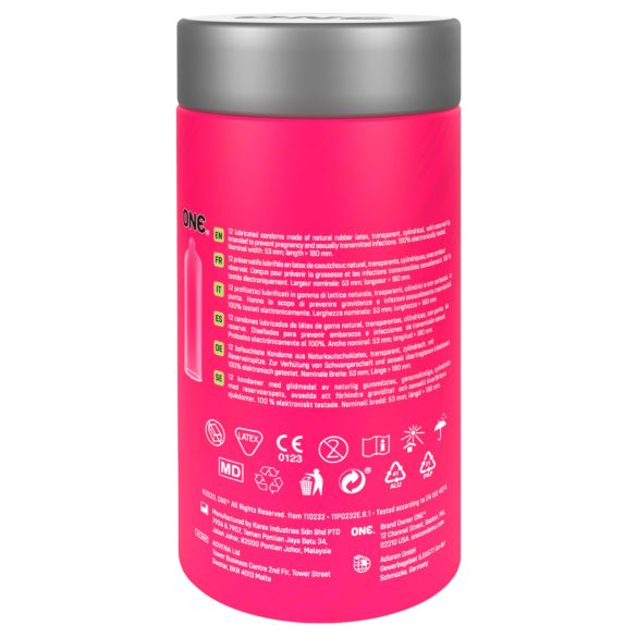 ONE Flavor Waves - preservativos con sabor - surtido - 12 unidades