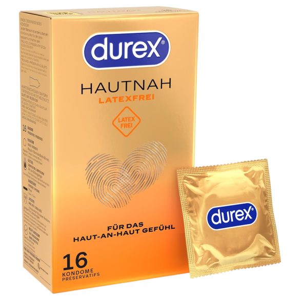 Durex Hautnah - preservativo sin látex - 16 unidades