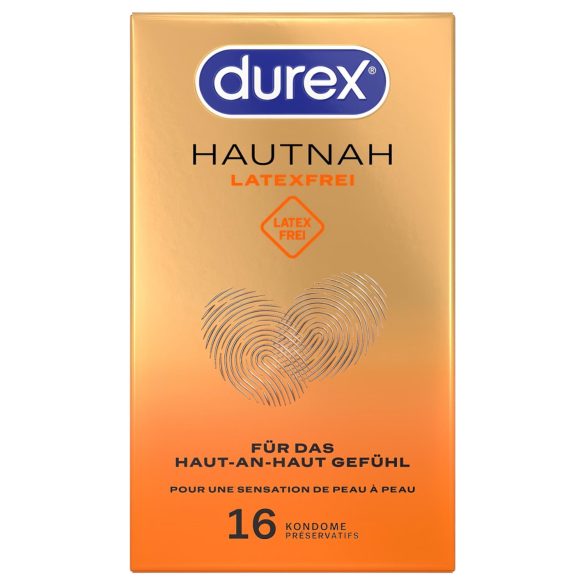 Durex Hautnah - preservativo sin látex - 16 unidades