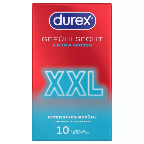 Durex - Preservativos XXL (10 uds)