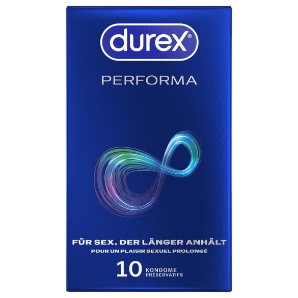 Durex Performa - preservativos retardantes - 10 unidades