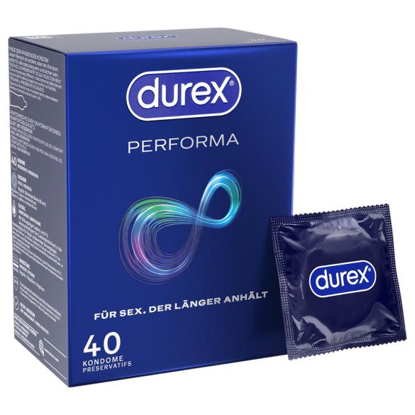 Durex Performa - Preservativos retardantes (40 uds.)