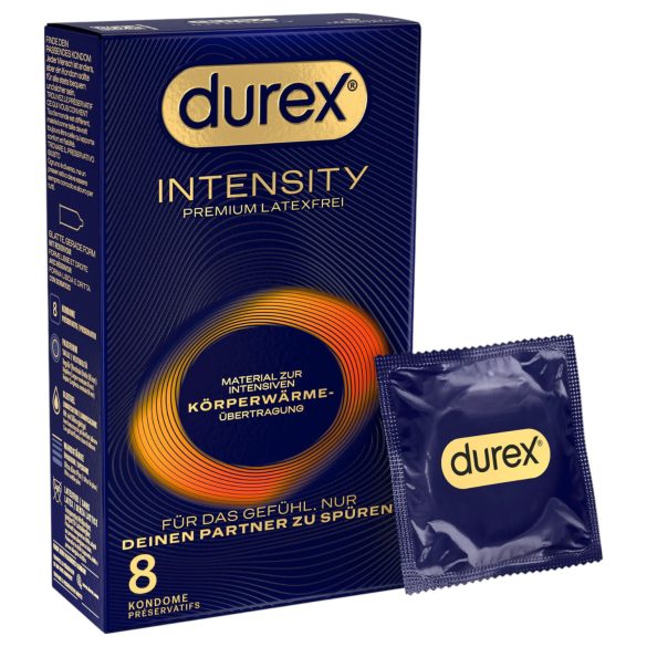 Durex Intensity - preservativo ultrafino sin látex - 8 unidades