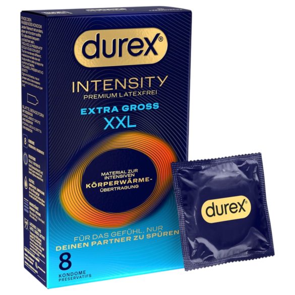 Durex Intensity XXL - preservativo sin látex - 8 unidades