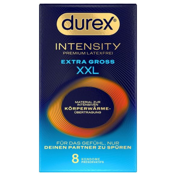 Durex Intensity XXL - preservativo sin látex - 8 unidades