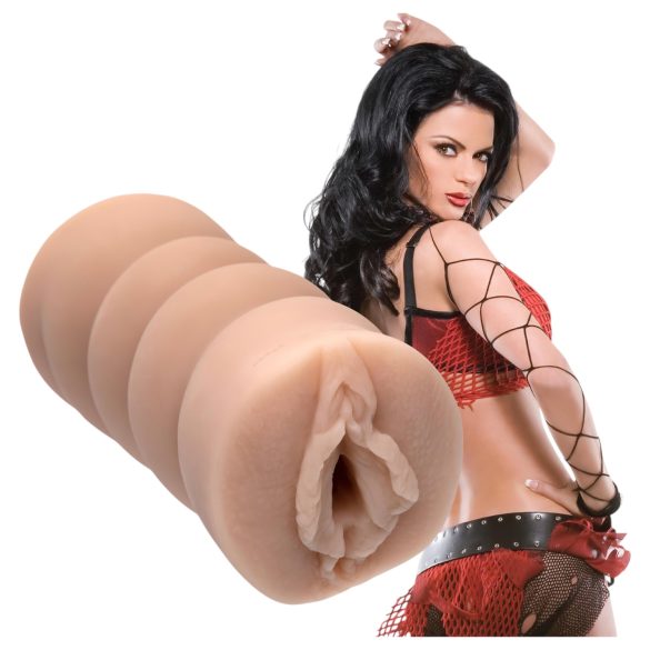 Doc Johnson Chanel St. James - masturbador realista Ultraskyn - color natural