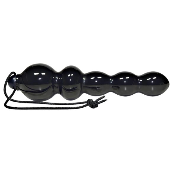 You2Toys Black Jack - Dildo anal con perlas (negro)