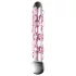 Icicles No. 7 - dildo de vidrio con texturas perladas