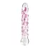 Icicles No. 7 - dildo de vidrio con texturas perladas