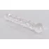 Icicles No. 7 - dildo de vidrio con texturas perladas
