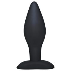 Black Velvets - plug anal pequeño - silicona negra