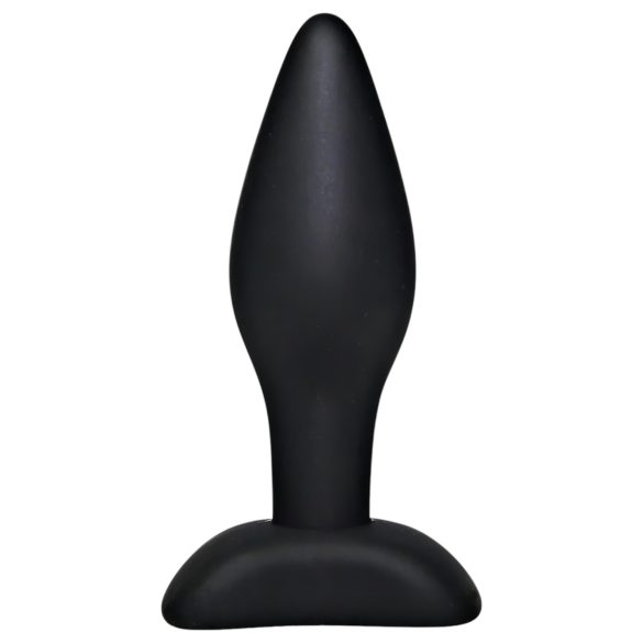 Black Velvets - plug anal pequeño - silicona negra