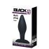 Plug anal Black Velvet - grande