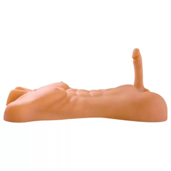 Pipedream - Fuck Me Silly - torso masturbador masculino (color carne)