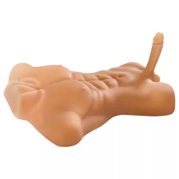 Pipedream - Fuck Me Silly - torso masturbador masculino (color carne)