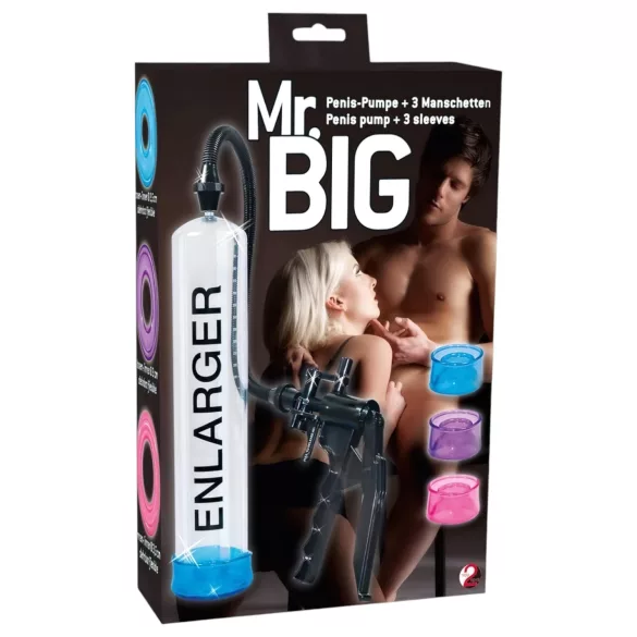 You2Toys - bomba de vacío pene - set completo - transparente