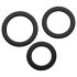 You2Toys - Trio de anillos de placer - negro